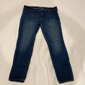 Gap legging jeans. 14R. Dark denim.